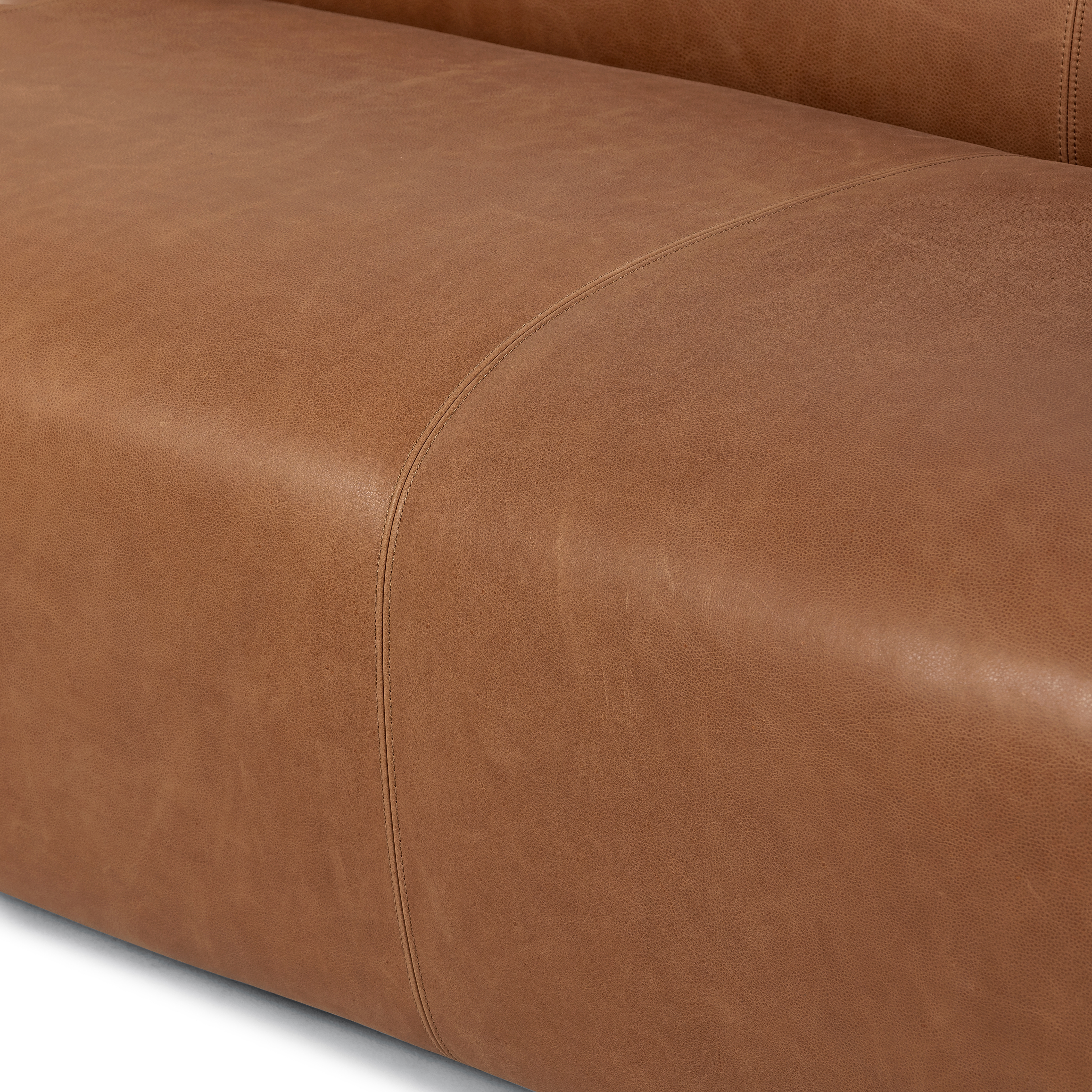 Wellborn Sofa-97"-Palermo Cognac - Image 9