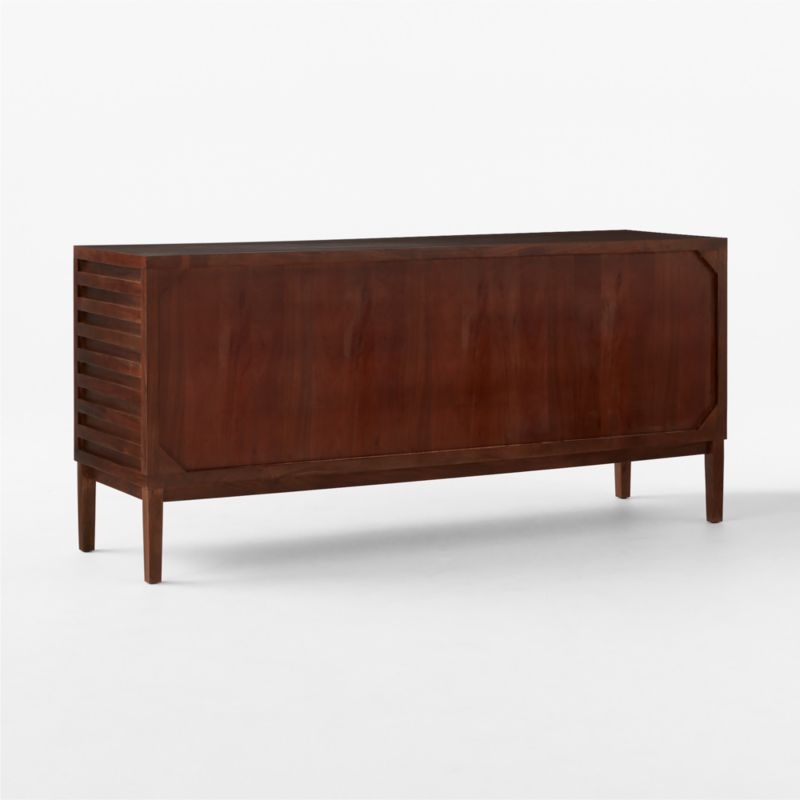 Campo 4-Drawer Acacia Wood Dresser - Image 4