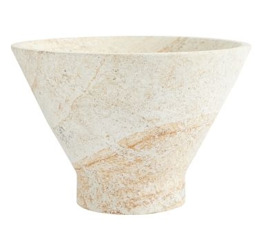 Handmade Sandstone Decorative Bowl, Natural - Small - Image 4
