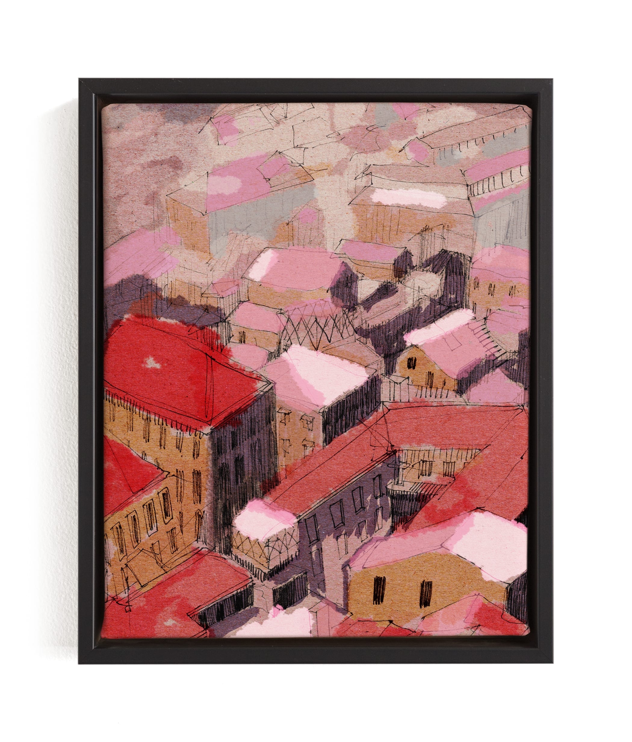 Painted Venice Cityscape Limited Edition Fine Art Print 1 - Image 0