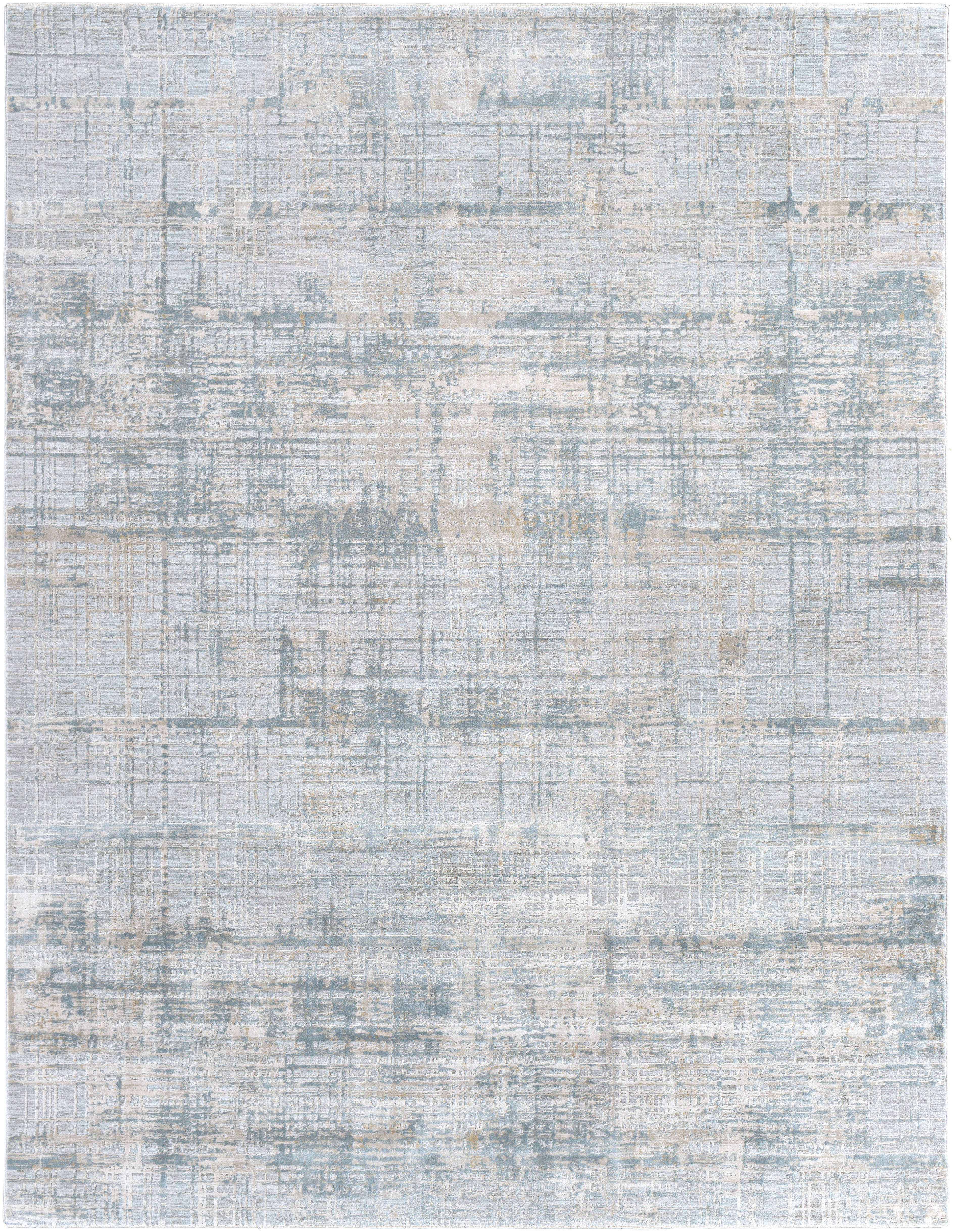 Brunswick Gray Indoor 7'10" x 10'2" Machine Woven Rug - Image 1