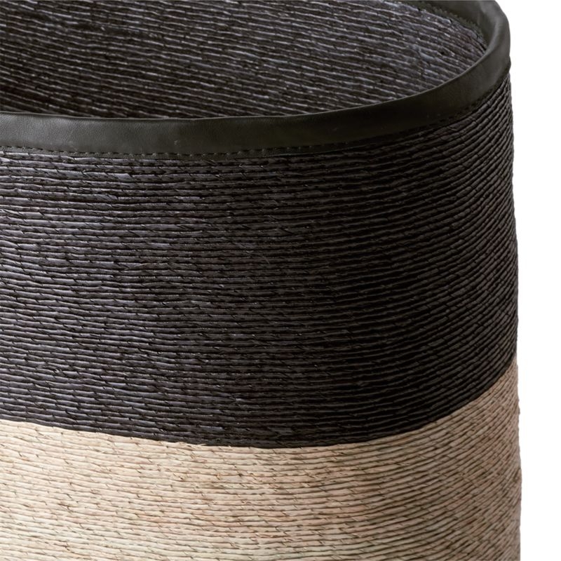 Luna Braided Two-Toned Storage Basket - Image 5