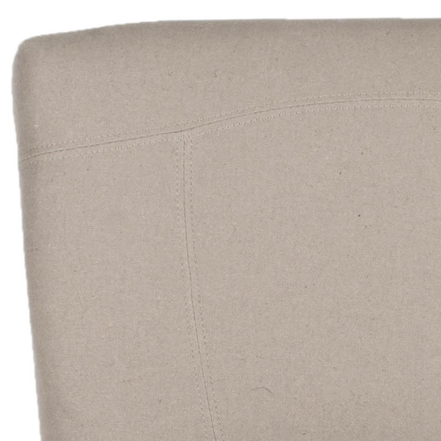 Dale Arm Chair - Taupe/Espresso - Arlo Home - Image 2