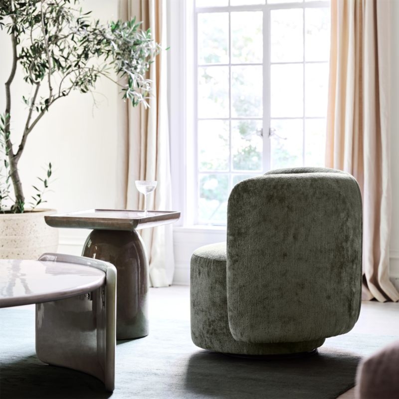 Wills Swivel Accent Chair by Brigette Romanek - Image 3