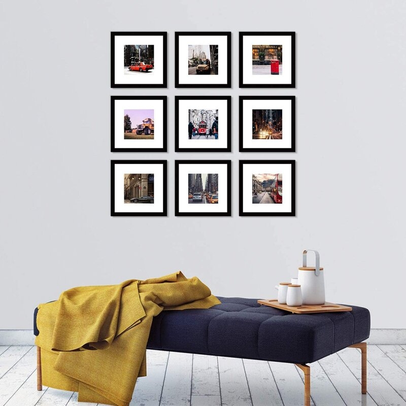 Cluny Wall Gallery Picture Frame, Set of 9 - Image 2