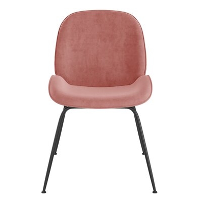 Beijing Velvet Upholstered Side Chair - Image 0