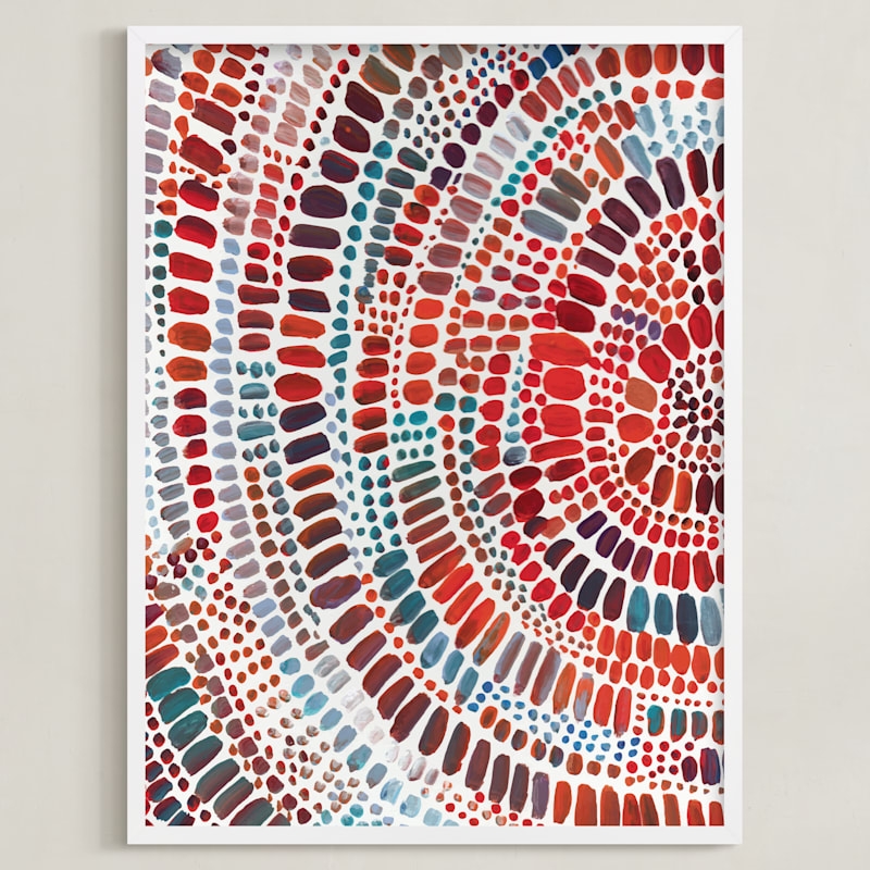 Fire Ripple Drop Limited Edition Fine Art Print 1 - Image 0