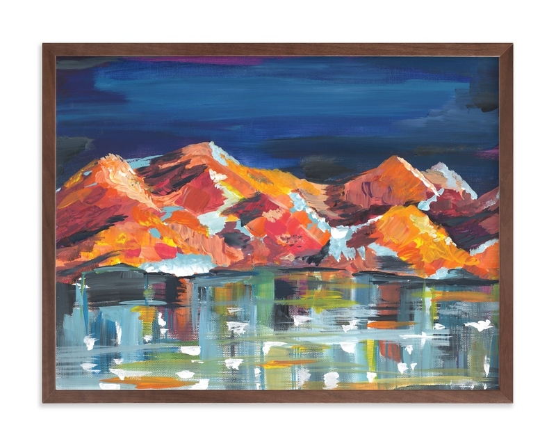 Midnight Mountains Limited Edition Fine Art Print 1 - Image 0