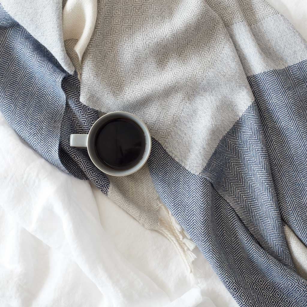 The Citizenry Cascada Alpaca Throw | Grey - Image 4