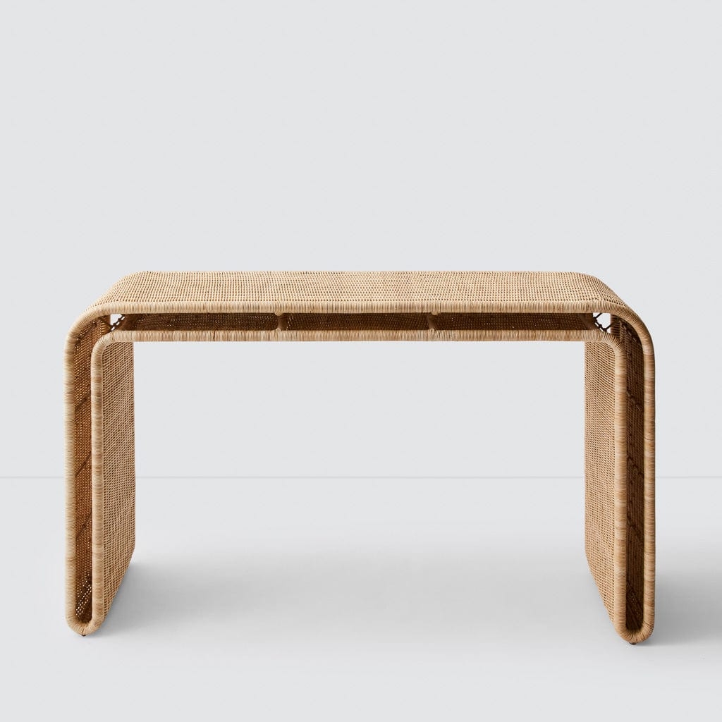 The Citizenry Penida Wicker Console Table | Natural - Image 2