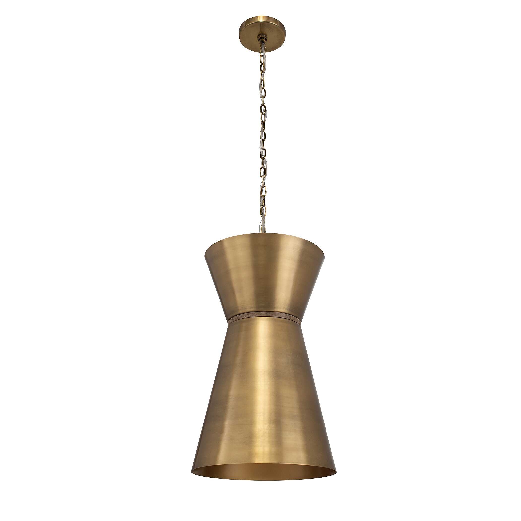 Crocker Brass 1 Light Mini Pendant - Image 9