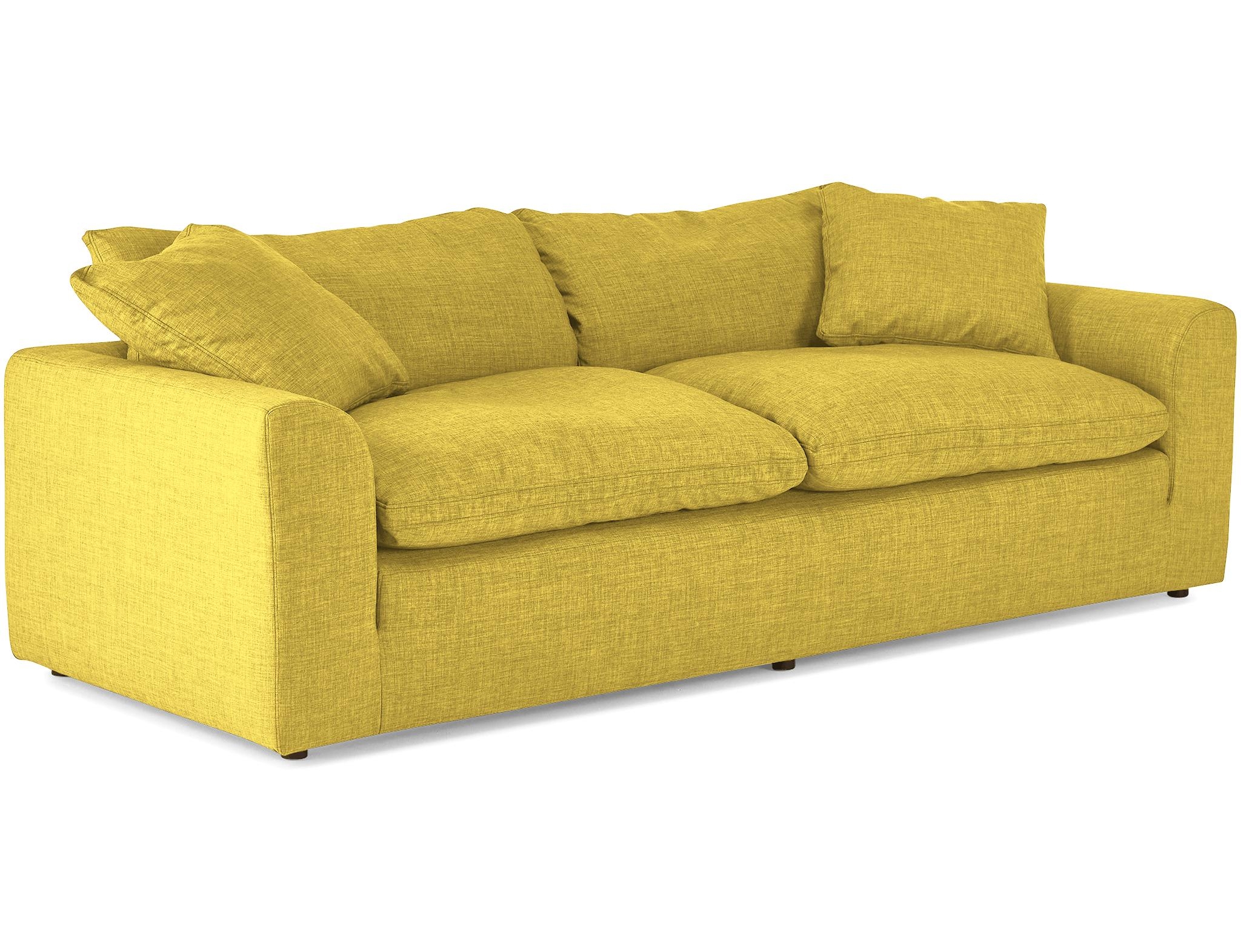 Yellow Bryant Mid Century Modern Sofa - Taylor Golden - Image 1