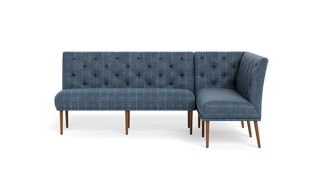 Dorian Upholstered Right Banquette with Tufting Option - Image 0