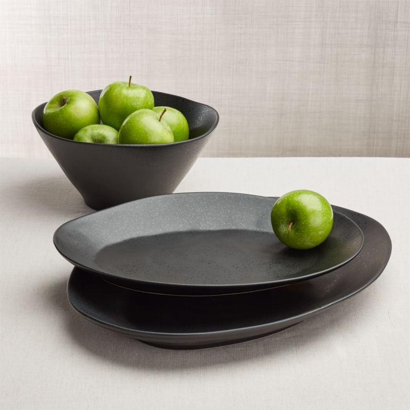 Marin Matte Black Cereal Bowls, Set of 8 - Image 8