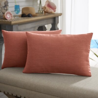 XX Sunbrella® Indoor / Outdoor Lumbar Pillow - Image 0