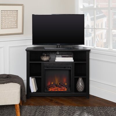 Sunbury TV Stand for TVs up to 50" with Electric Fireplace Included - Image 0