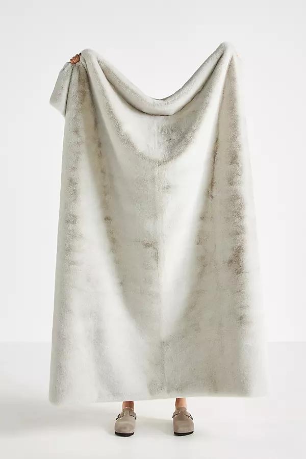 The Sophie Faux Fur Throw Blanket - Image 0
