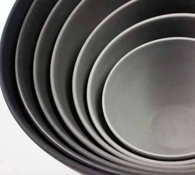 Bamboozle Nesting Mixing Bowls, Set of 7 - Gray - Image 1