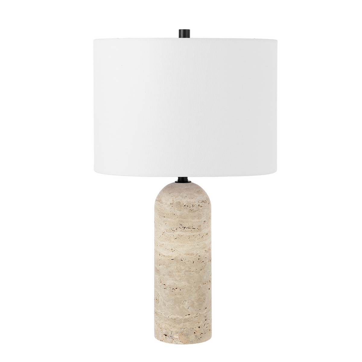 Jolene 24 Inch Table Lamp - Ivory - Image 0
