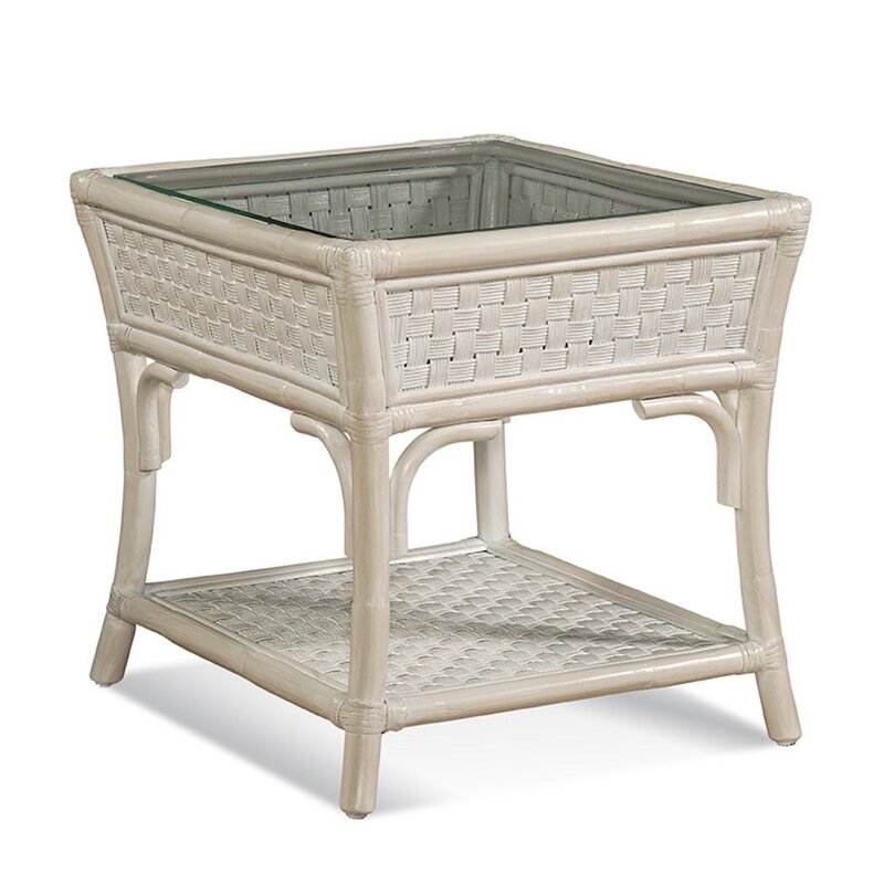 Braxton Culler Boca End Table Color: Harbor Blue - Image 0