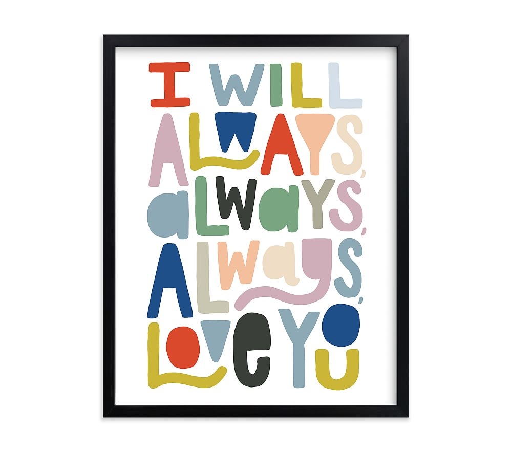 Minted(R) Always Always Wall Art by Alethea and Ruth, 11x14, Black - Image 0