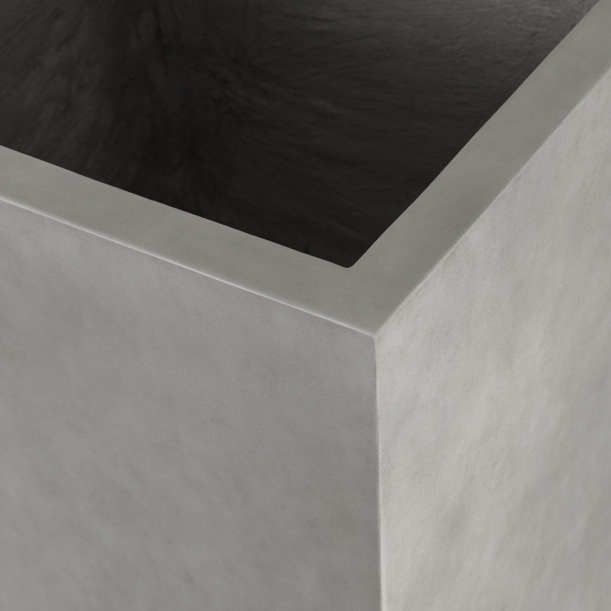 Kiro Planter - Natural Grey Concrete - Image 3