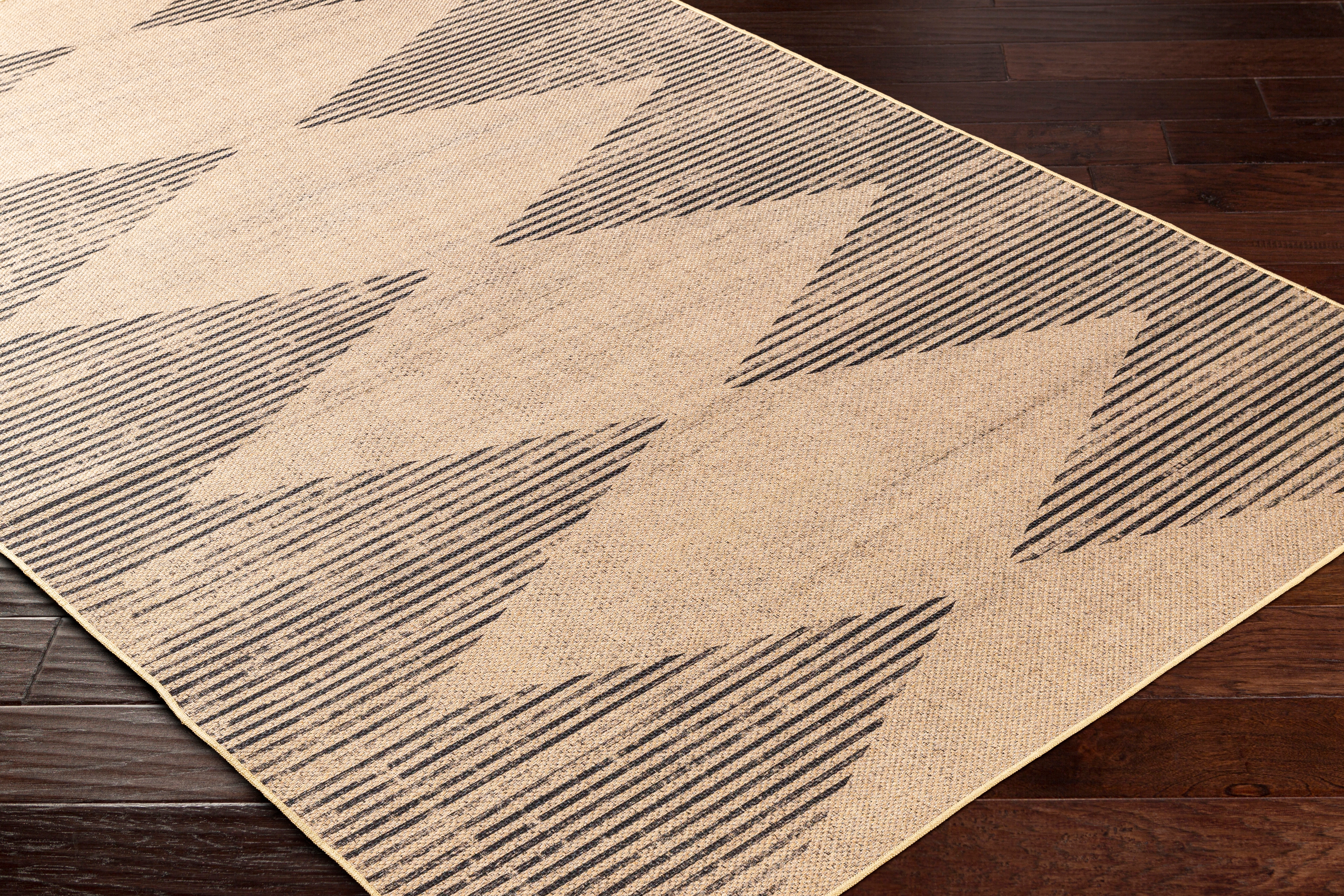 Ez Jute Beige Indoor 9' x 12' Machine Woven Rug - Image 4