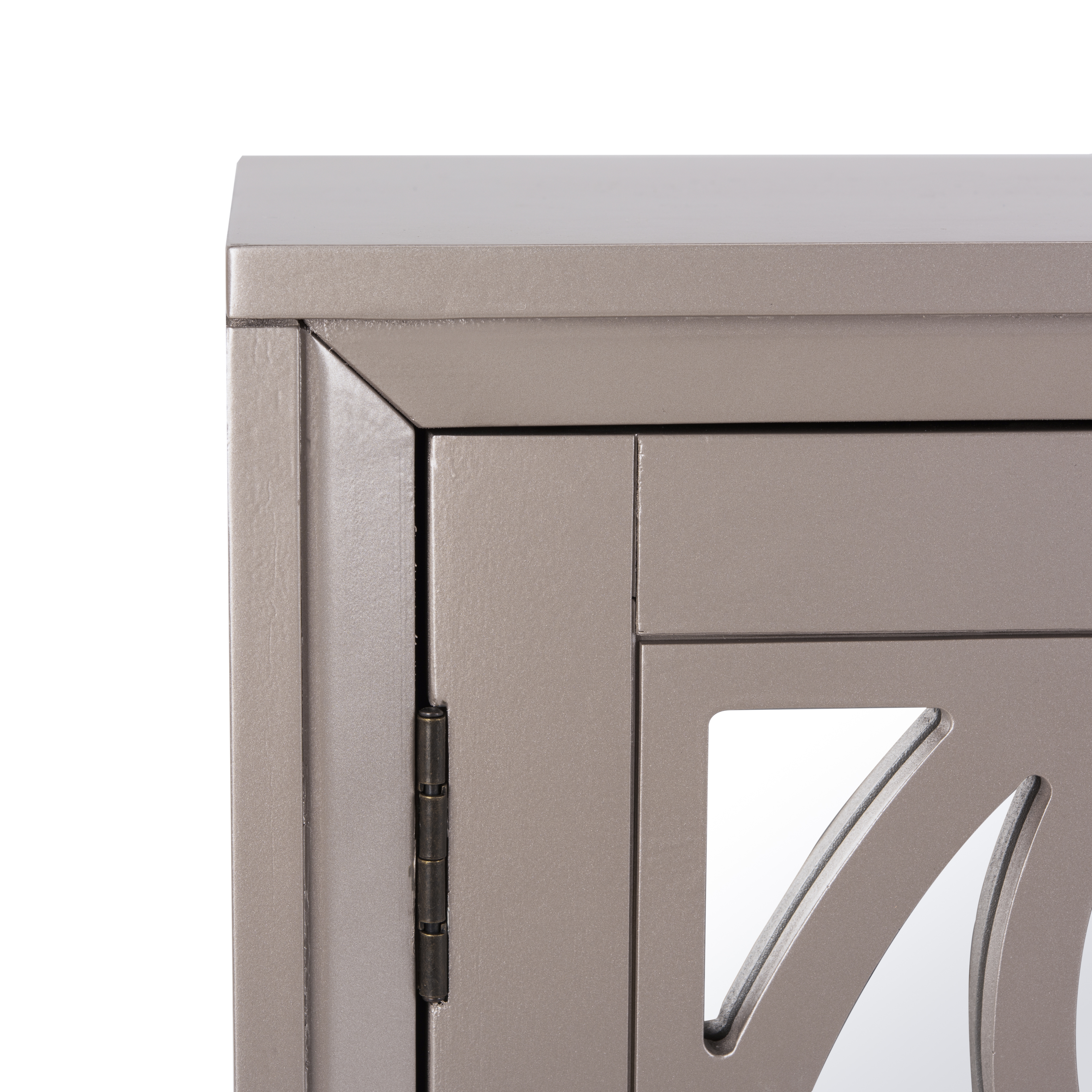 Shannon 2 Door Chest - Champagne/Mirror - Safavieh - Image 5