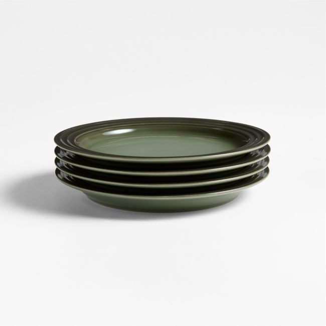 Le Creuset ® Thyme Stoneware Salad Plates, Set of 4 - Image 0