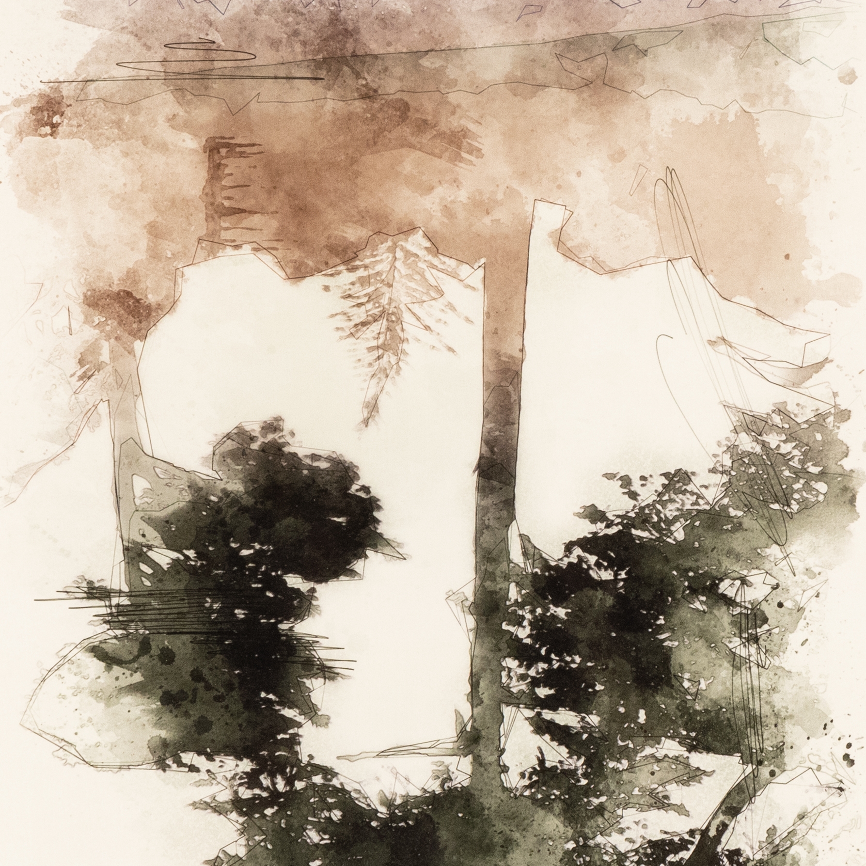 Tree Sketch Ii By Coup D'esprit - Image 4