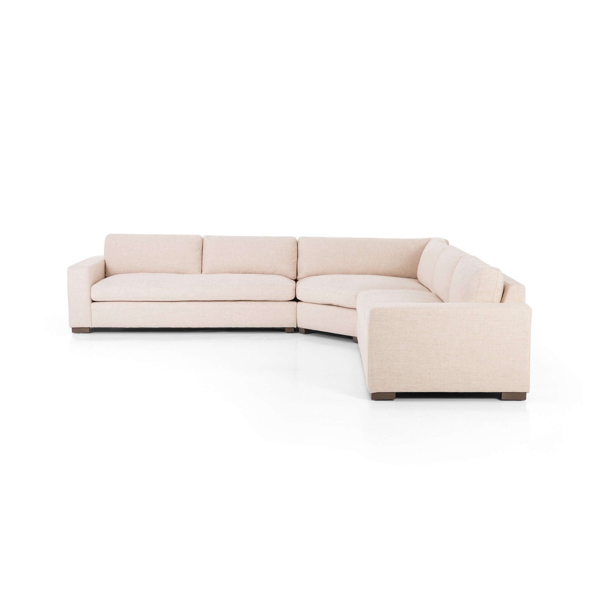 Boone Laf Sofa Pc - Thames Cream - Image 10