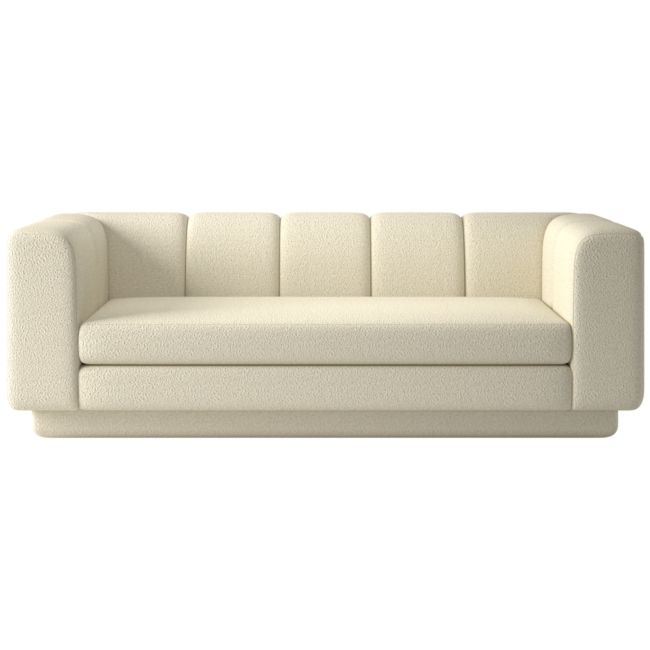 Yarrow 84" Sofa Bloce Cream - Image 0