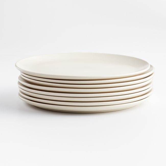 Craft Linen Flat Dinner Plates, Set of 8 - Image 0