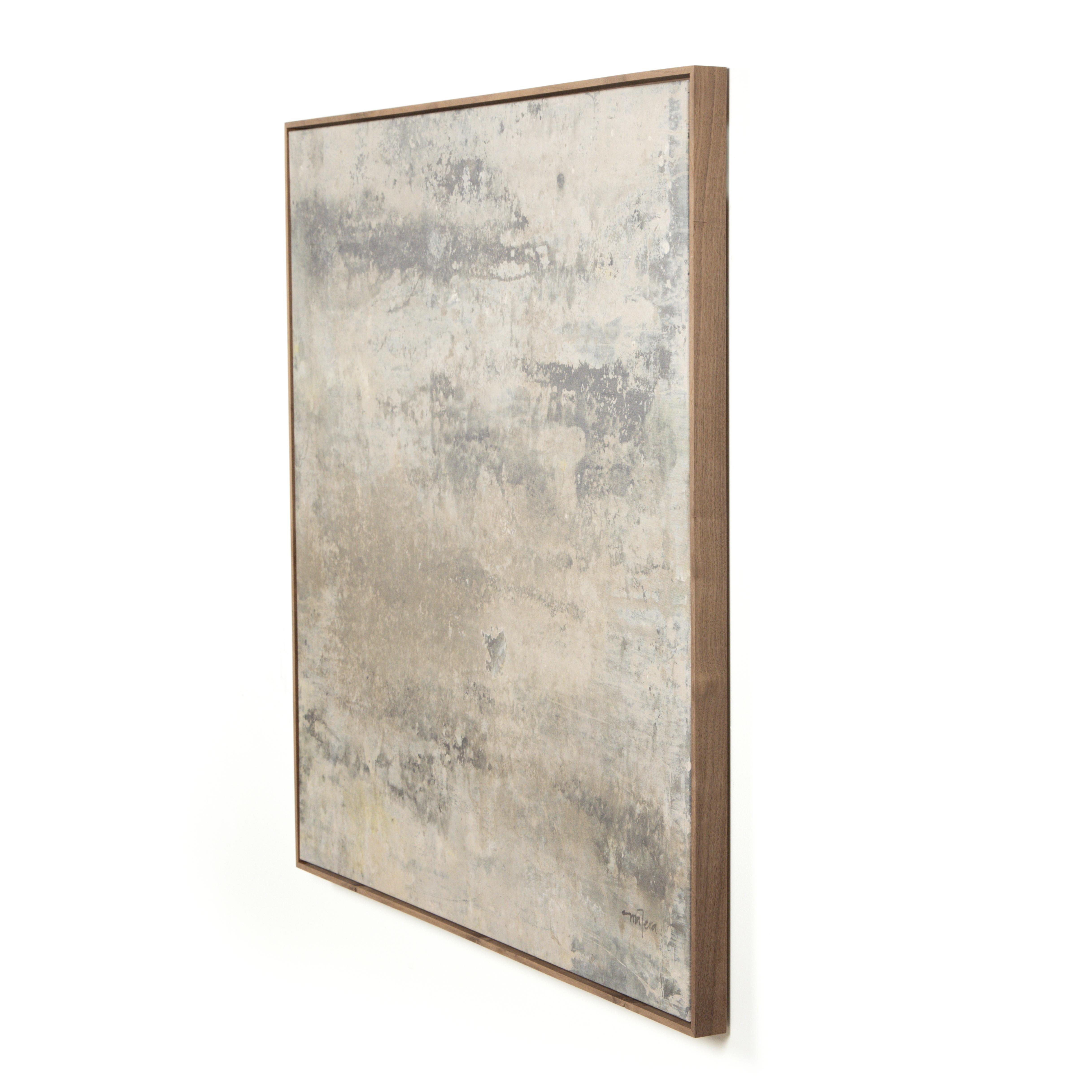 Penumbra Diptych by Matera - Rustic Walnut Floater - Image 6