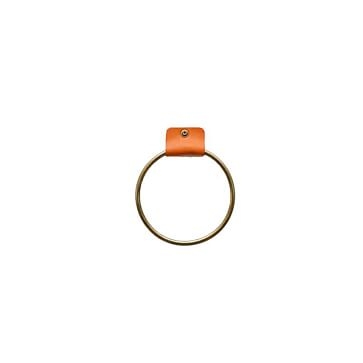 Newmade LA Towel Ring Brass - Image 0