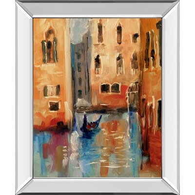 VENICE II BY ANNE FARRALL DOYLE in , Silver Mirror Framed - Image 0