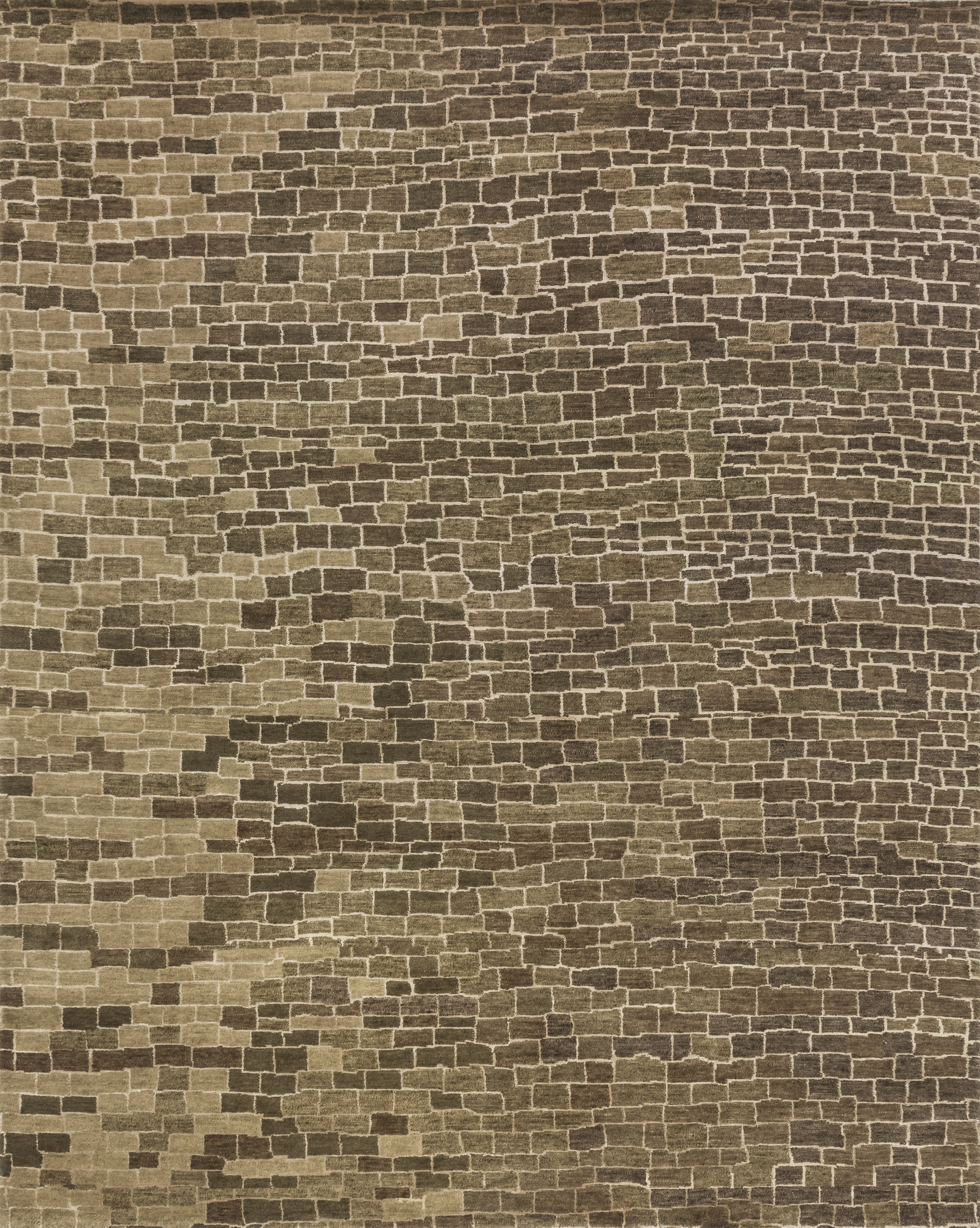 Loloi Hermitage HE-16 Latte 2'-0" x 3'-0" - Image 0