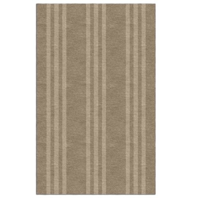 Scotti Stripe Hand-Tufted Wool Light Beige Rug - Image 0