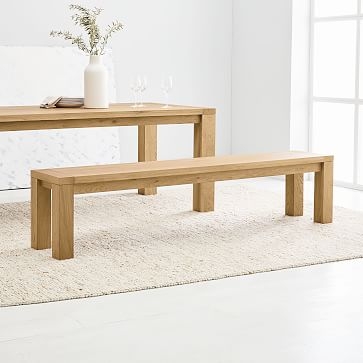 Tahoe 42" Bench, Natural Oak - Image 1