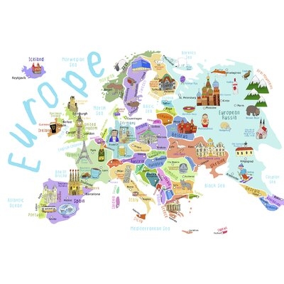 Illustrated Countries Of Europe - Image 0
