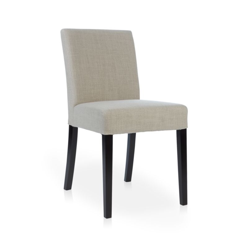 Lowe Pewter Upholstered Dining Chair. - Image 3