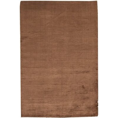 Hand-Knotted Brown Rug - Image 0