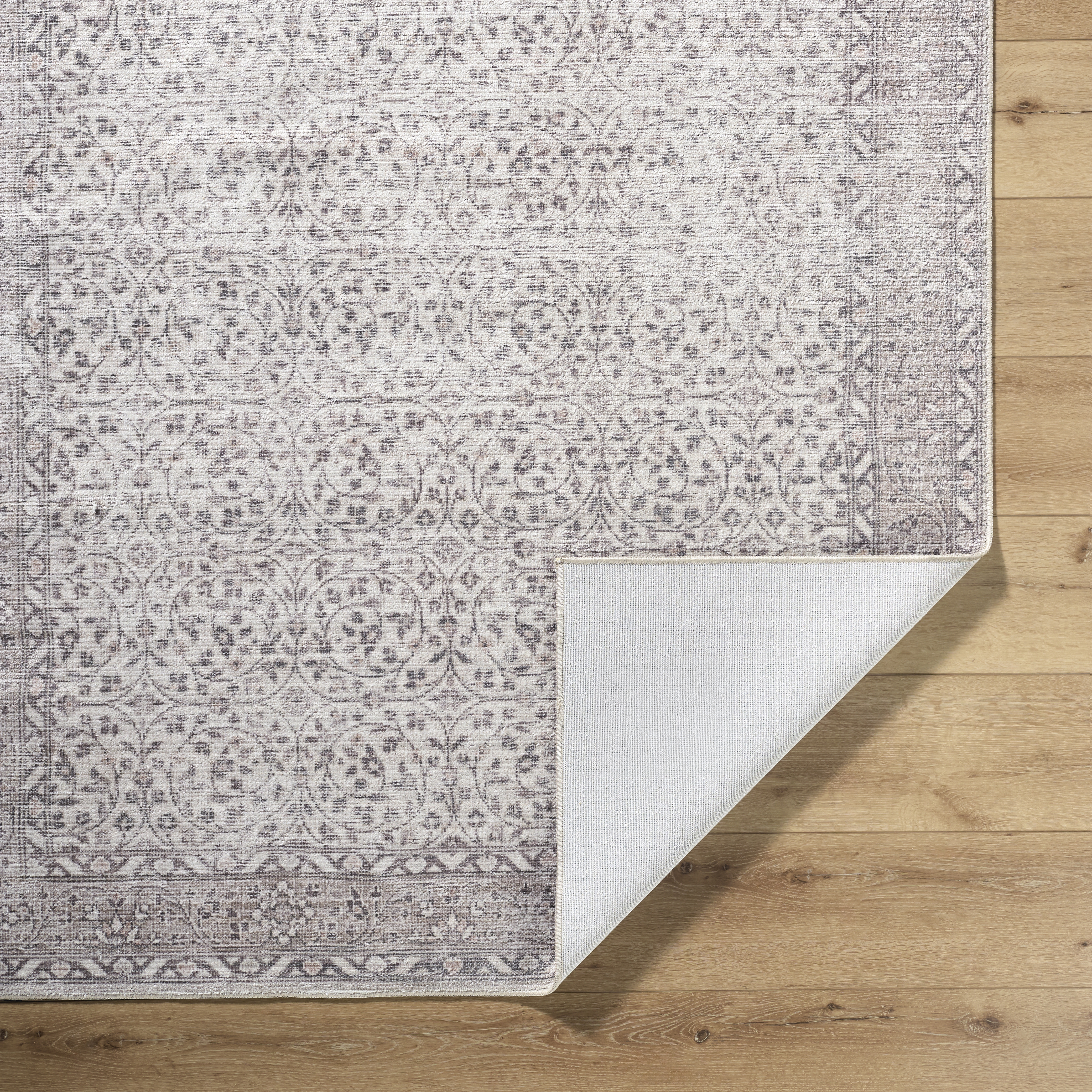 Livabliss Spokane White Indoor 2'6" x 7'3" Machine Woven Rug - Image 4