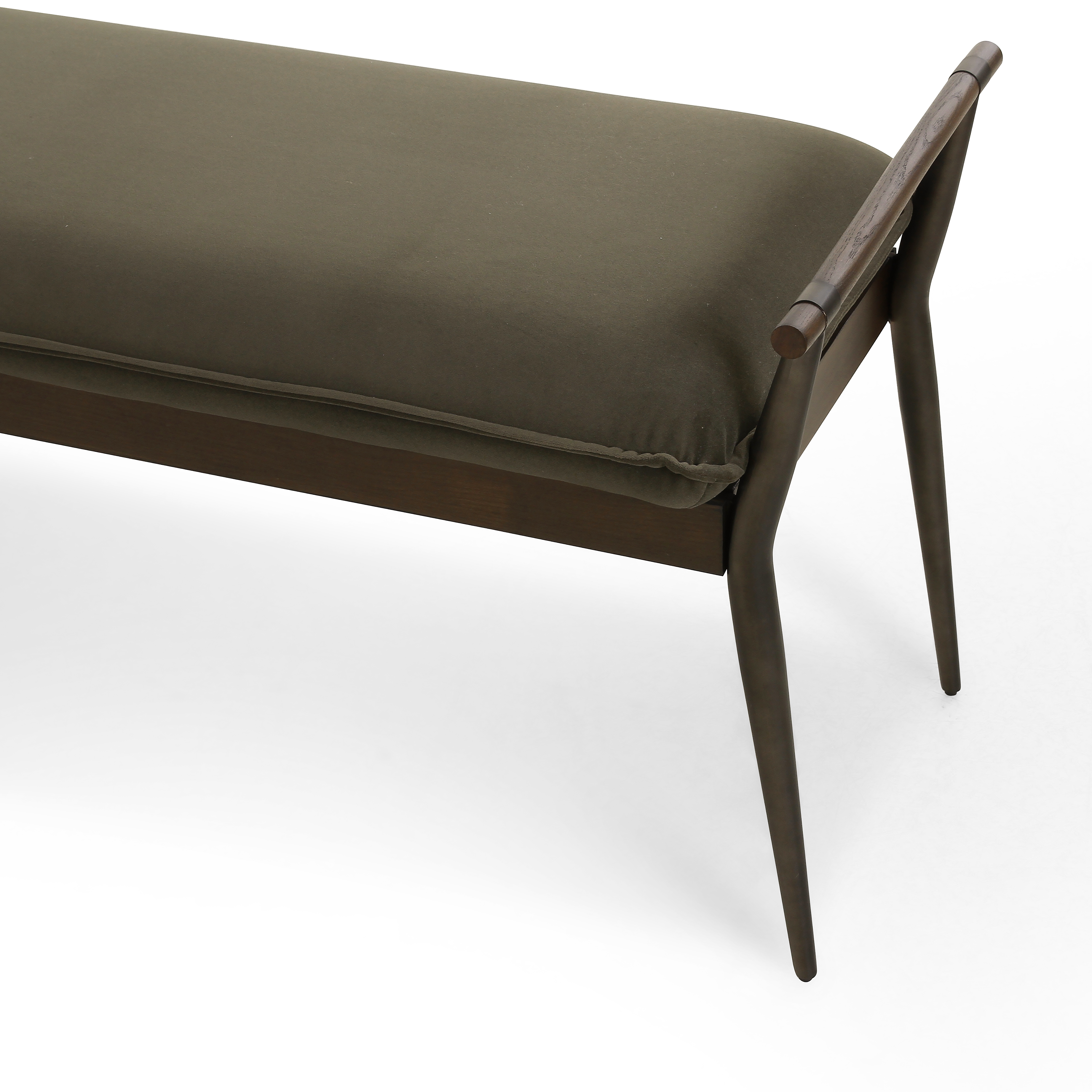 Charlotte Bench - Modern Velvet Loden - Image 5