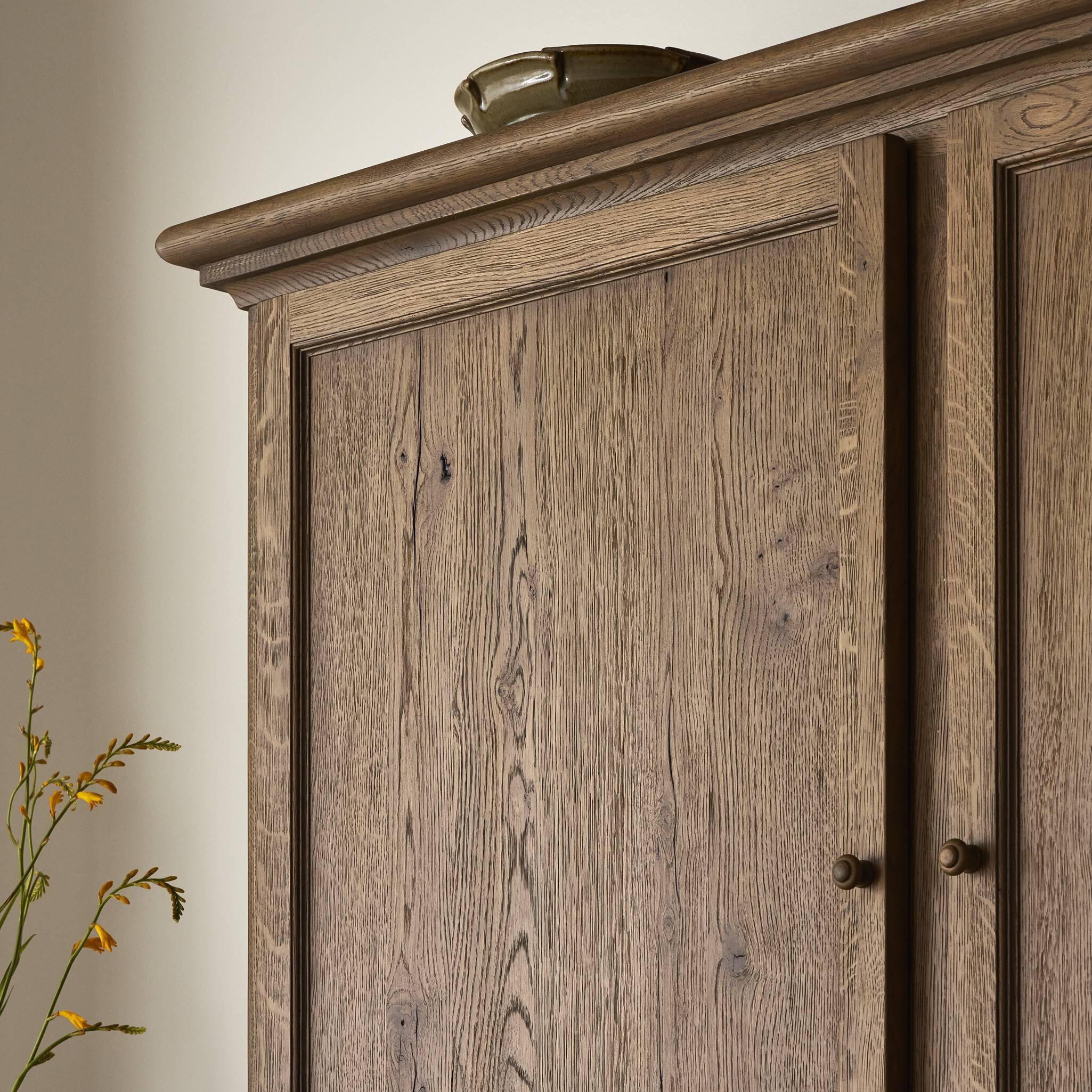 Whitman Cabinet - Worn Oak - Image 14