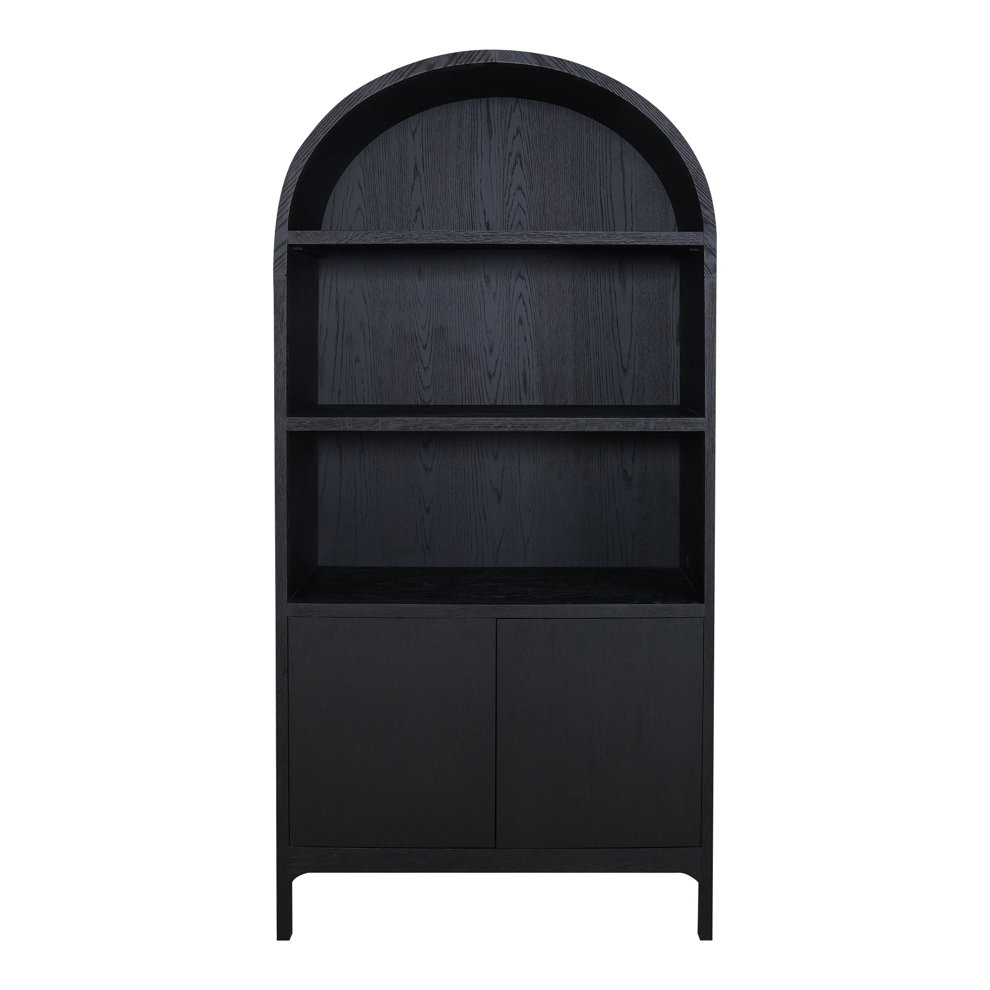 Wilde Display Cabinet Black Oak - Image 0