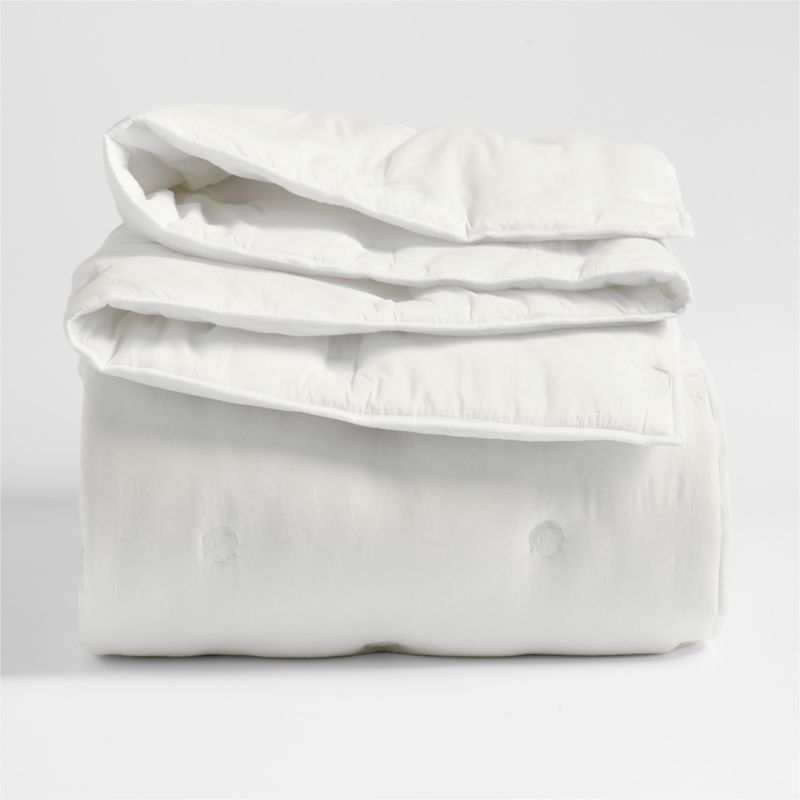 Organic Cotton Voile Pampas Ivory King Bed Pillow Sham - Image 2