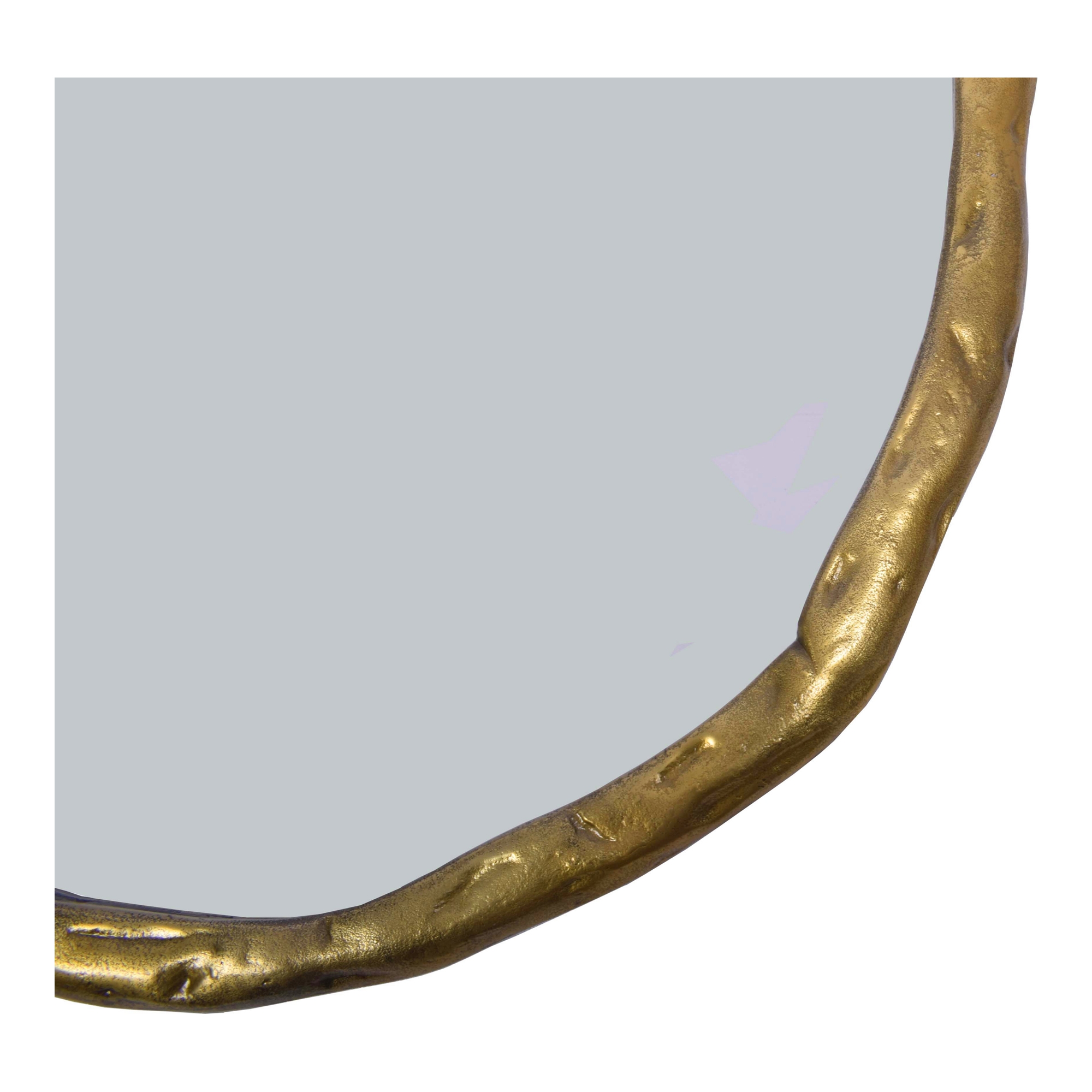 Foundry Large Mirror Gold - Image 2