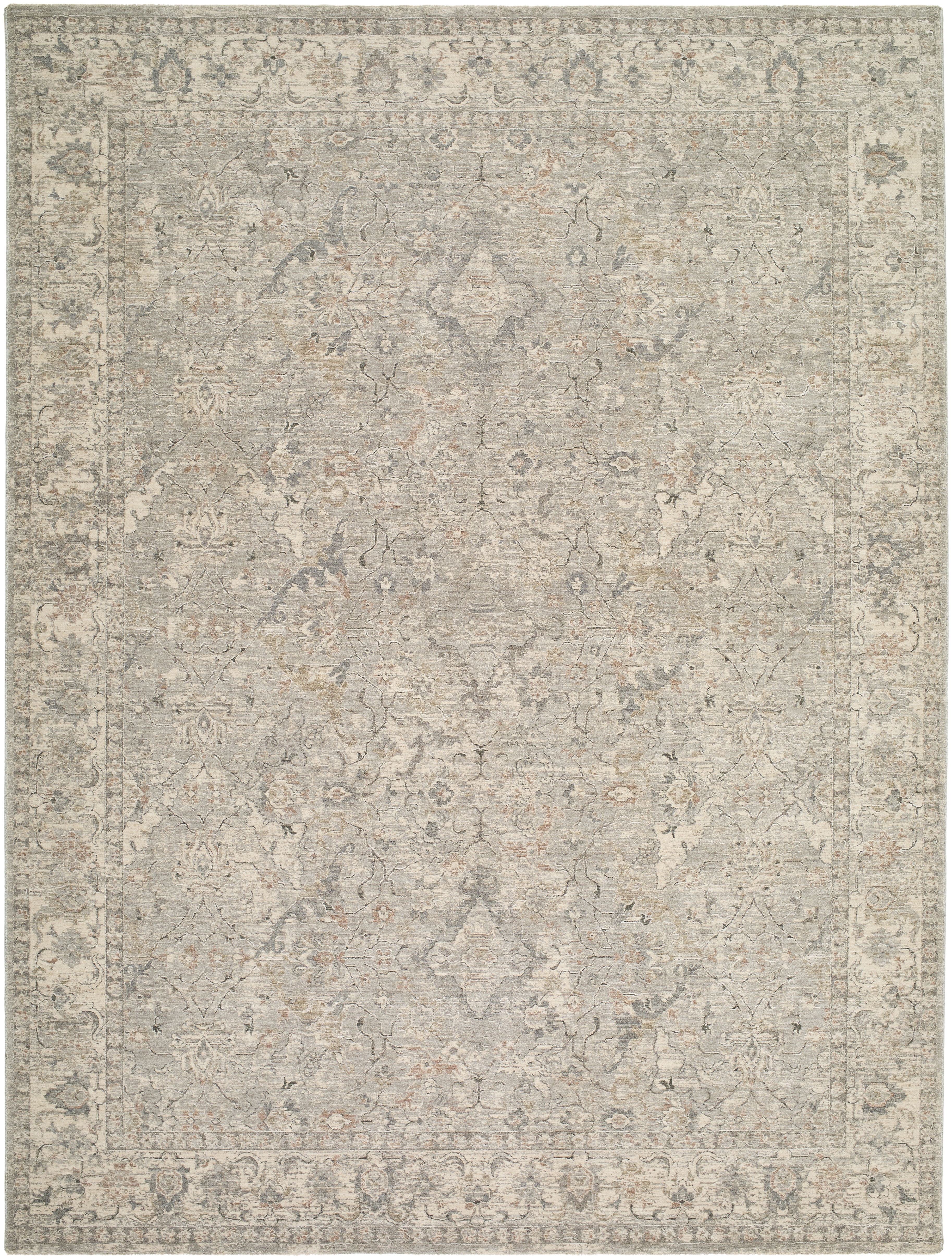 Poetry Green Indoor 2'7" x 10' Machine Woven Rug - Image 0