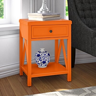 Nadeau Solid Wood End Table with Storage  - Image 0